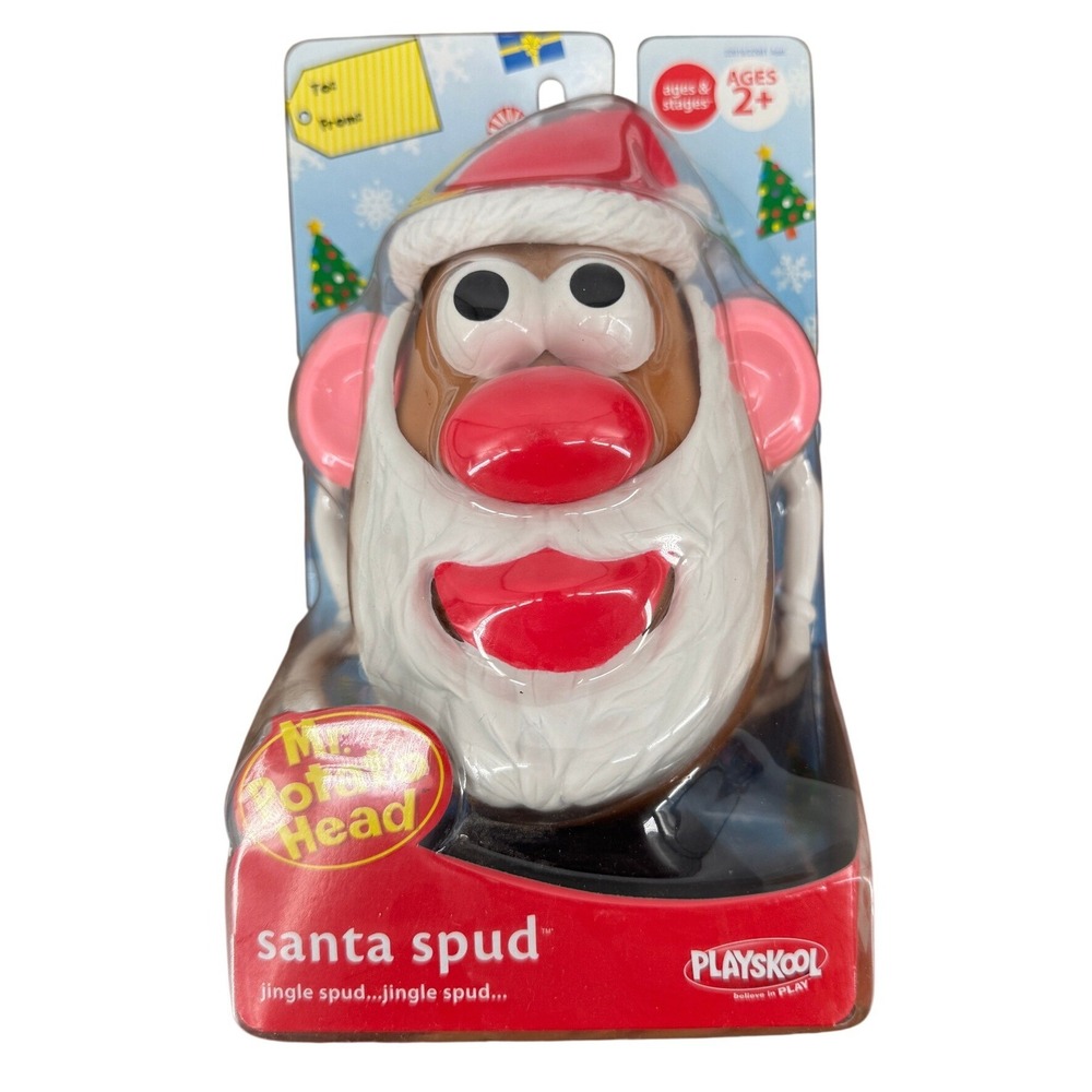 Playskool Mr Potato Head Santa Spud Unisex OS Red White Christmas Holiday Toy